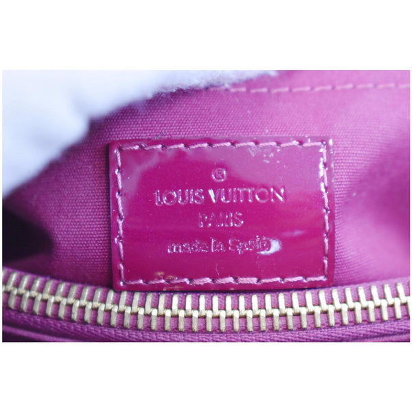 LOUIS VUITTON Montaigne BB Vernis Leather Tote Shoulder Bag Magenta