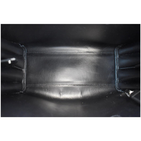 YVES SAINT LAURENT Baby Sac de Jour Grained Leather Tote Bag Black