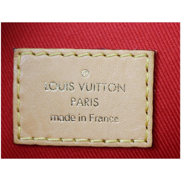 Louis Vuitton Tournelle PM Monogram Canvas Handbag - brand tag
