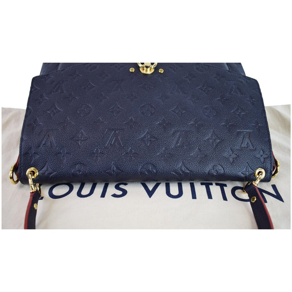 Louis Vuitton Blanche MM Empreinte Leather Bag top side view