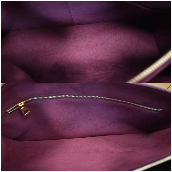 LOUIS VUITTON Soufflot MM Monogram Canvas Shoulder Bag Brown