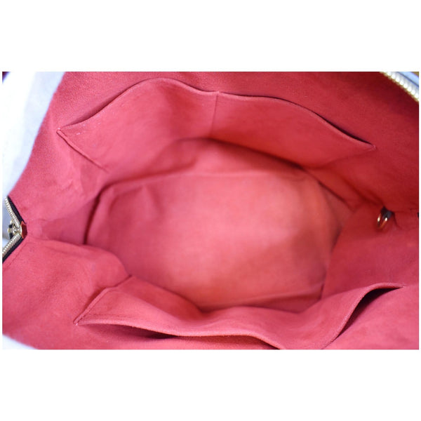 LOUIS VUITTON Salvi Damier Ebene Shoulder Bag Brown