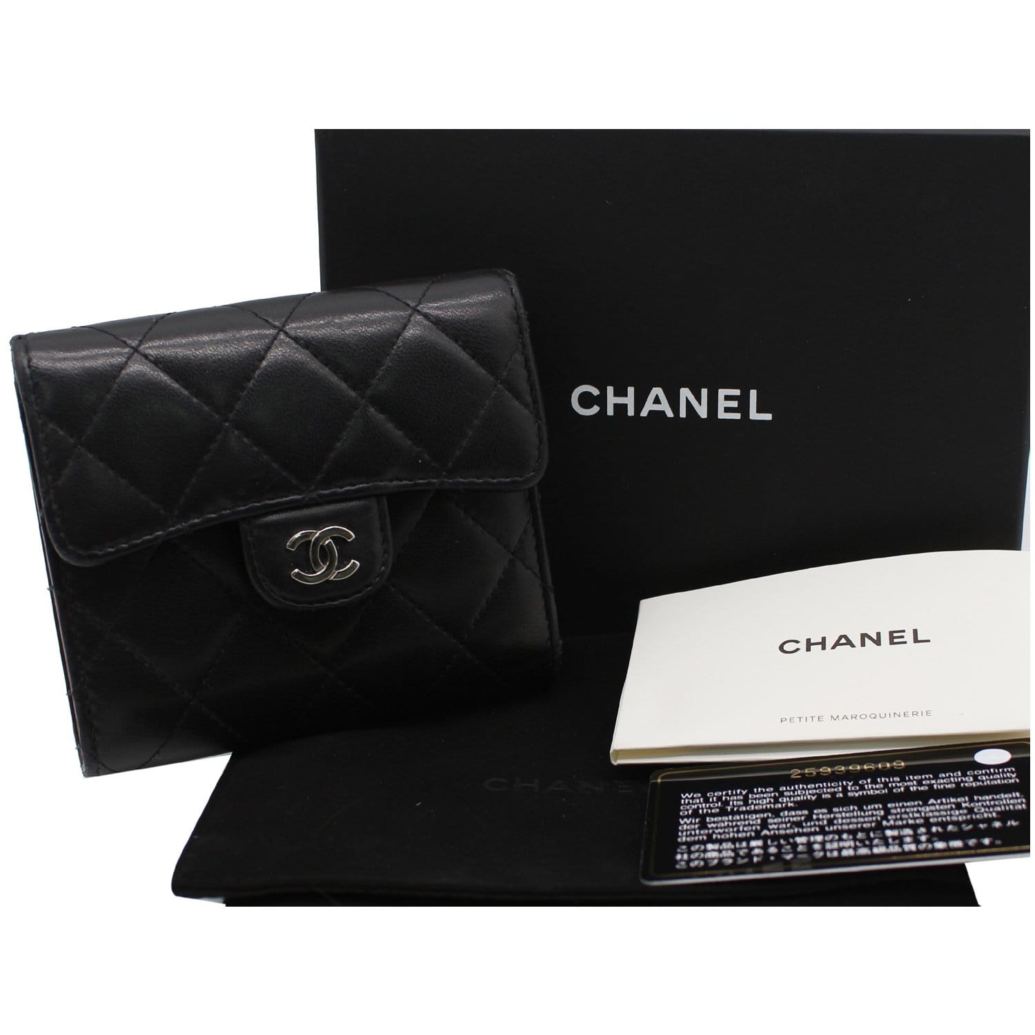 chanel small wallet price