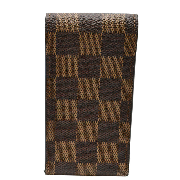 LOUIS VUITTON Etui Damier Ebene Cigarette Case Brown