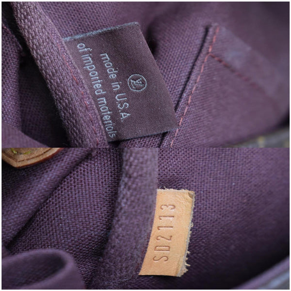 LOUIS VUITTON Favorite MM Monogram Canvas Crossbody Bag Brown