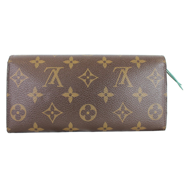 Louis Vuitton Emilie Monogram Canvas Wallet Brown color