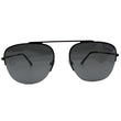 Tom Ford FT667 01C Shiny Black Sunglasses Smoke Mirrored Lens