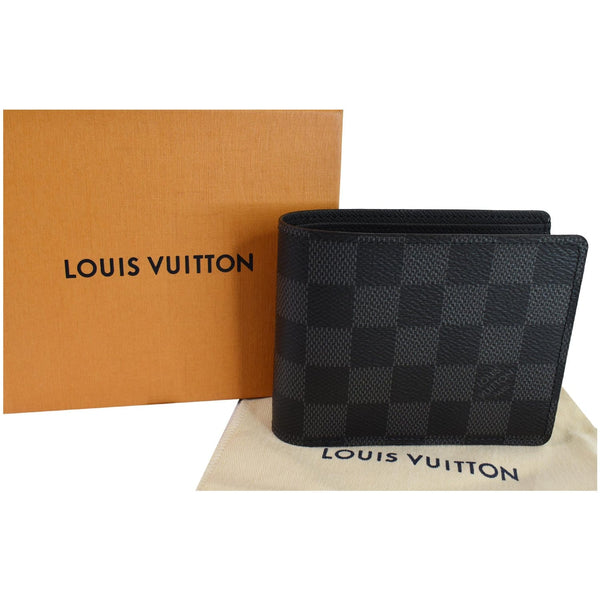 Louis Vuitton Damier Graphite Canvas Multiple Wallet - full view