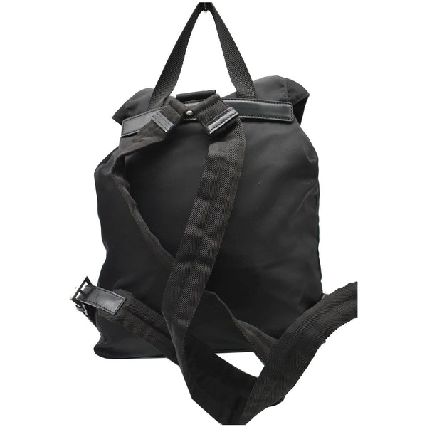 Prada Nylon Backpack Bag in Black Color - Back