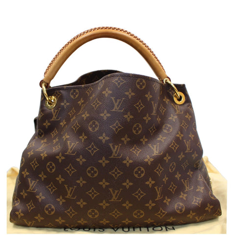 Louis Vuitton Artsy MM Monogram Canvas Shoulder Bag