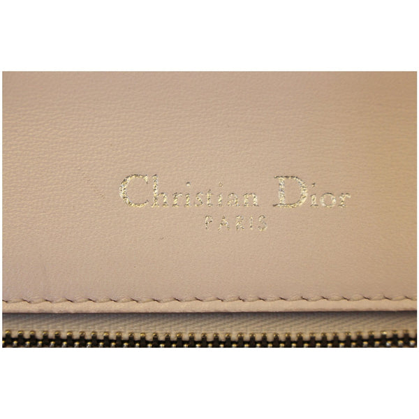 Christian Dior Flap Bag Diorama Leather Medium White logo 