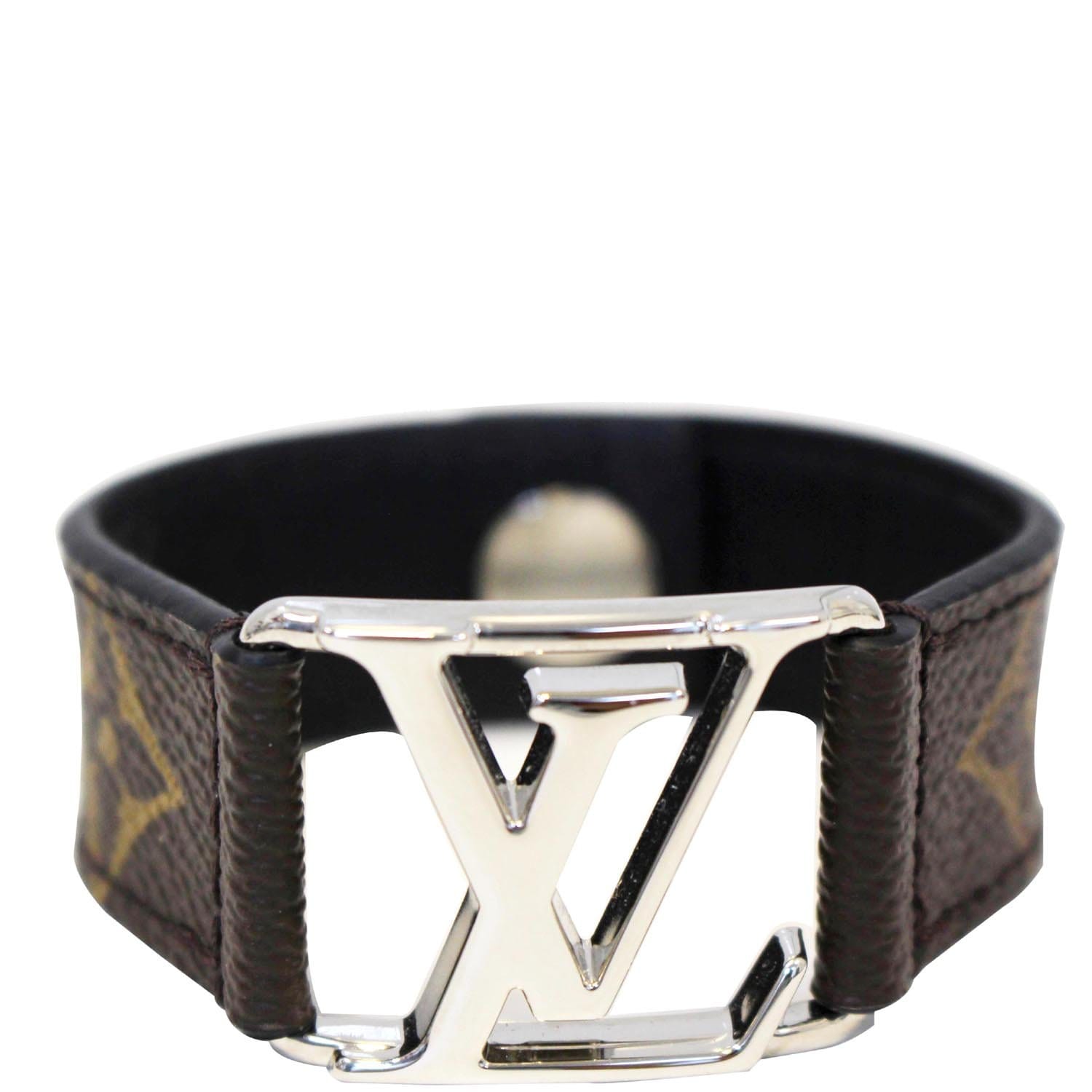 Louis vuitton hockenheim bracelet black Clearance