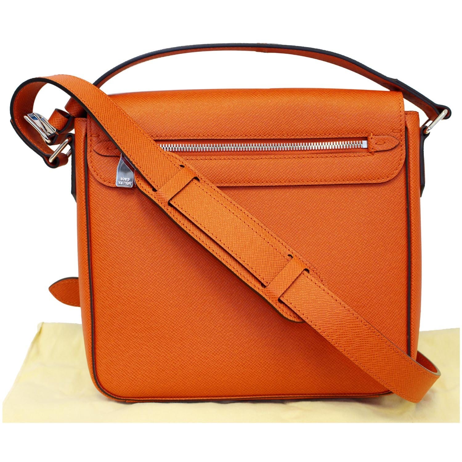 Louis Vuitton Reporter Bag Taiga Leather PM Brown 131767376