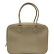 Hermes Plume Swift Calfskin Leather Shoulder Bag in Beige