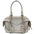 GIVENCHY Sway Small 2Way Leather Shoulder Bag White