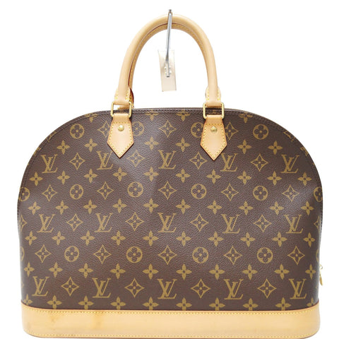 Louis Vuitton Alma GM NM Monogram Canvas Satchel Bag