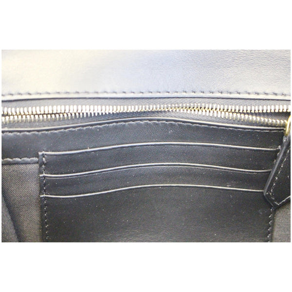 Fendi Wallet Velvet On Chain Crossbody Bag - interior 