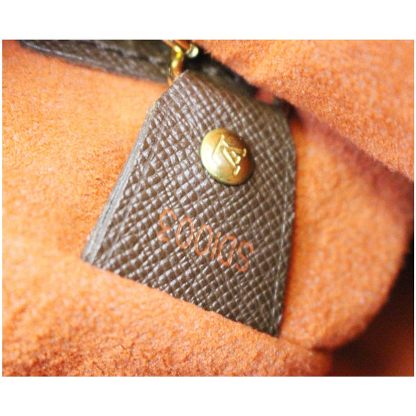 LOUIS VUITTON Marais Bucket Damier Ebene Shoulder Bag Brown