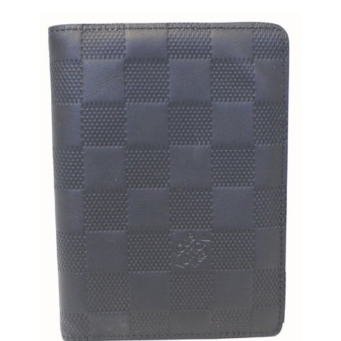 LOUIS VUITTON Pocket Organizer Damier Infini Black