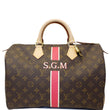 Louis Vuitton Speedy 35 Monogram Canvas Shoulder Bag
