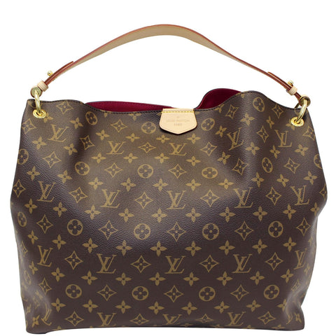 LOUIS VUITTON Graceful MM Monogram Canvas Shoulder Bag
