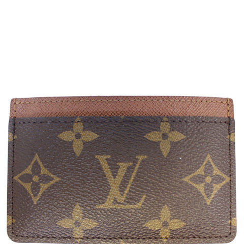 LOUIS VUITTON Monogram Canvas Card Holder