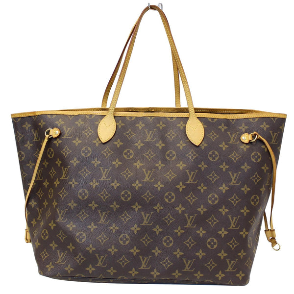 Louis Vuitton Neverfull GM Monogram Tote Bag brown