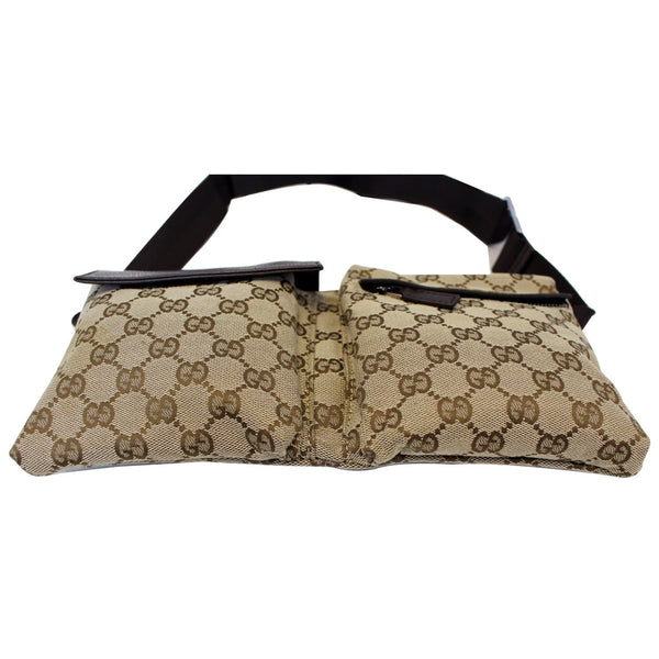 Gucci GG Monogram Waist Bum Bag Brown  - full view