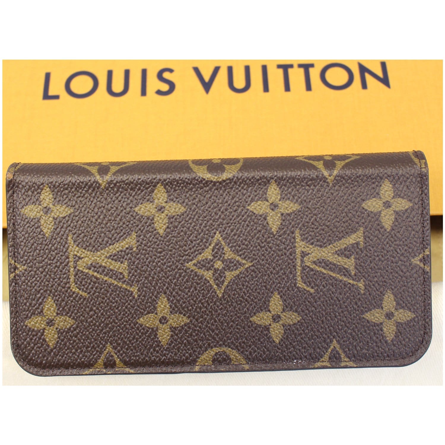 Louis Vuitton Monogram Eclipse Canvas iPhone XR Folio Case – Luxuria & Co.