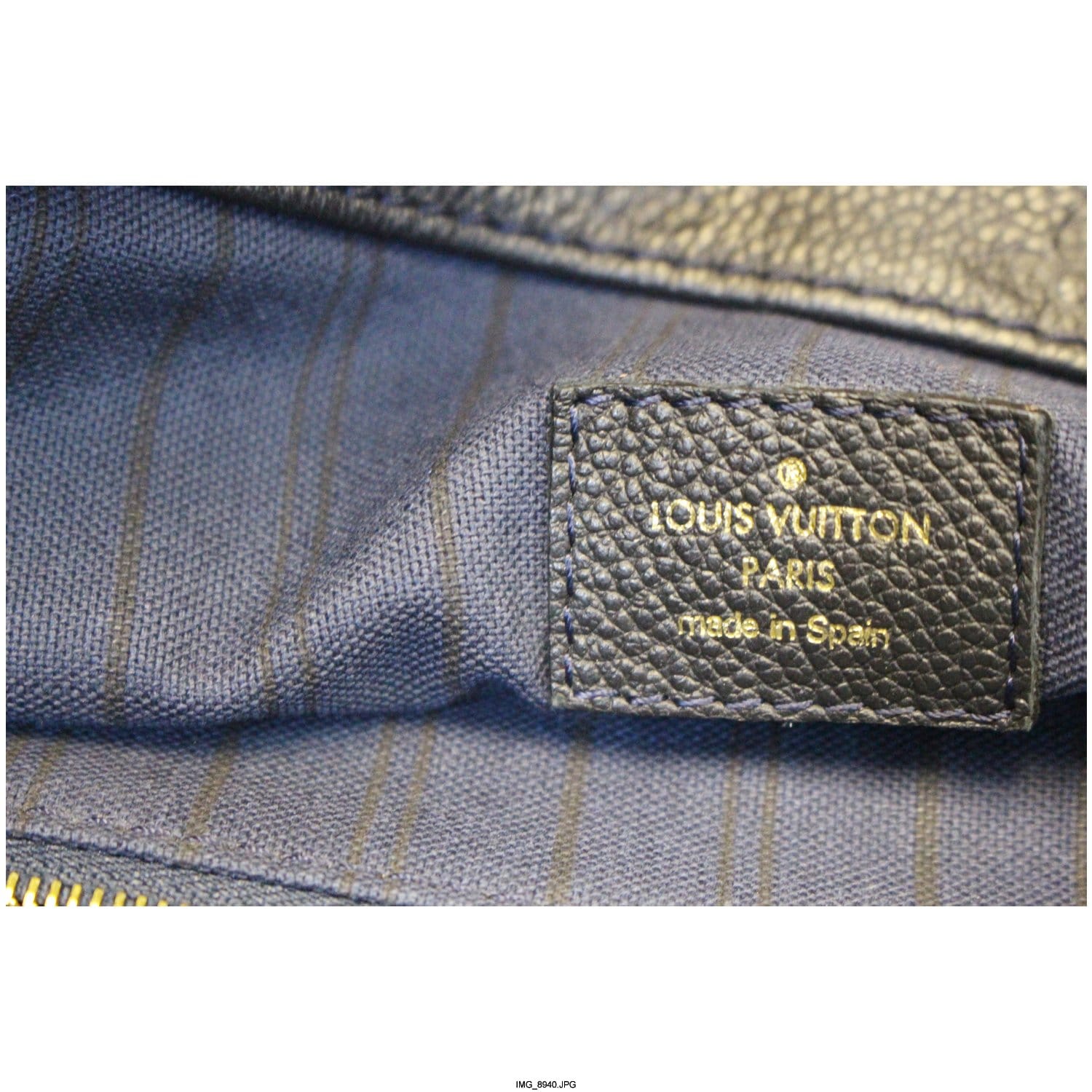 Louis Vuitton Blue Infini Monogram Empreinte Artsy MM Bag - Yoogi's Closet