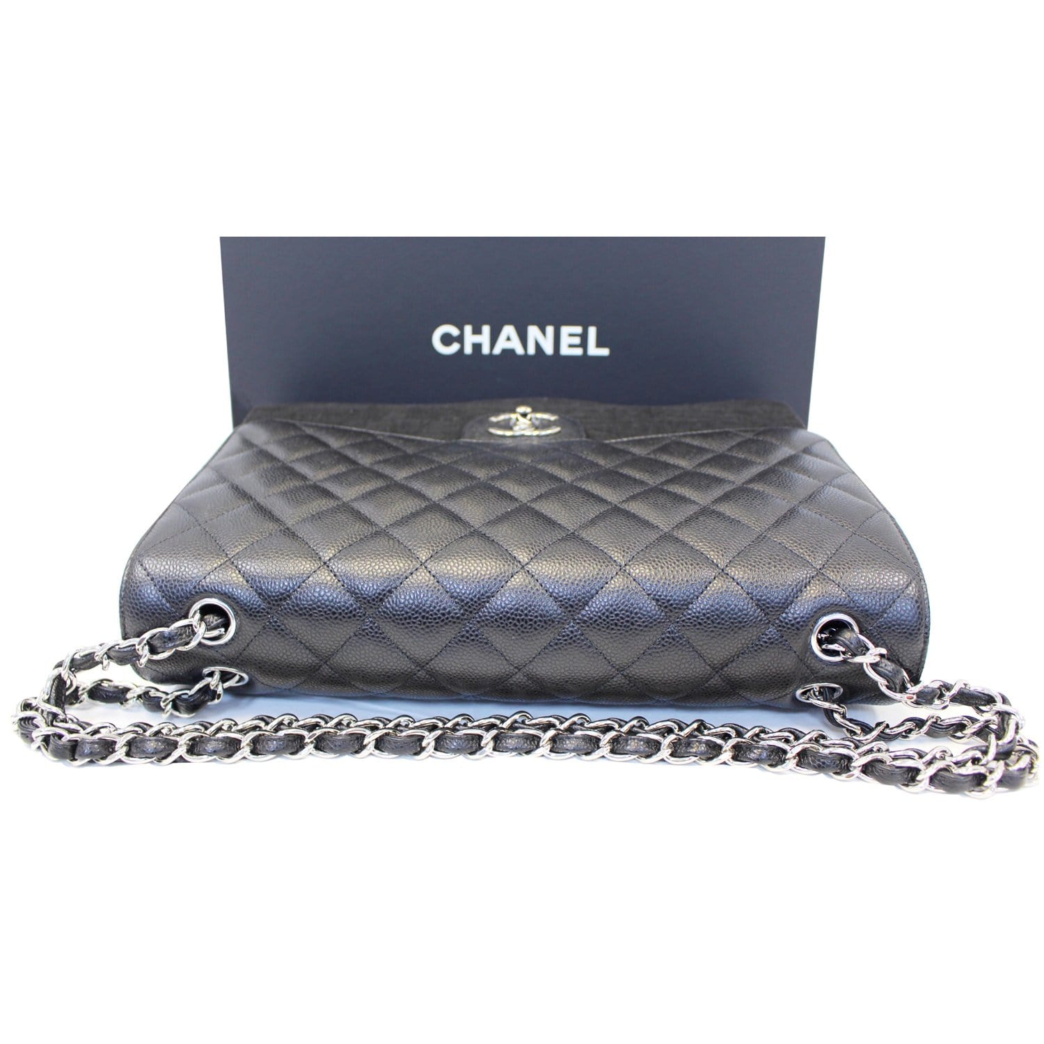 Chanel Maxi Double Flap Caviar — Mia Luxury Vintage