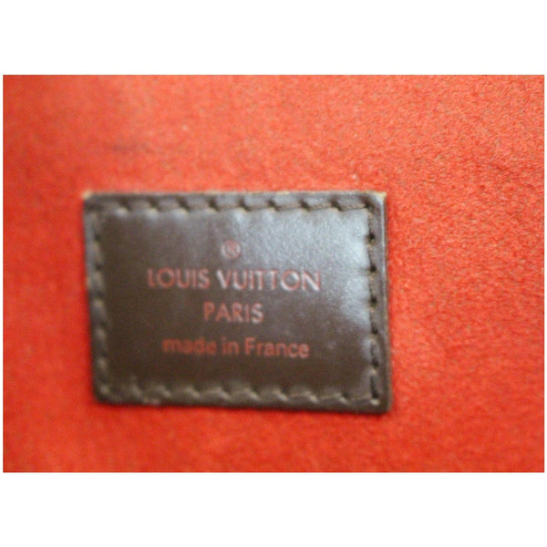 LOUIS VUITTON Trevi PM Damier Ebene Shoulder Bag Brown