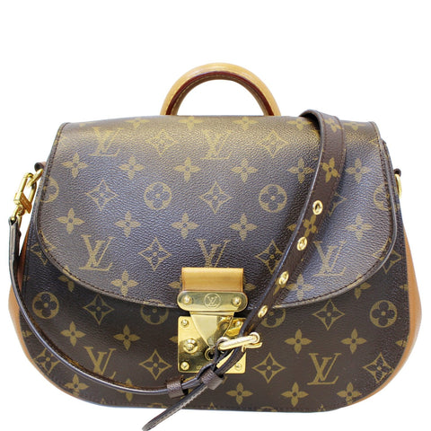 LOUIS VUITTON Eden MM Monogram Canvas Shoulder Bag Brown