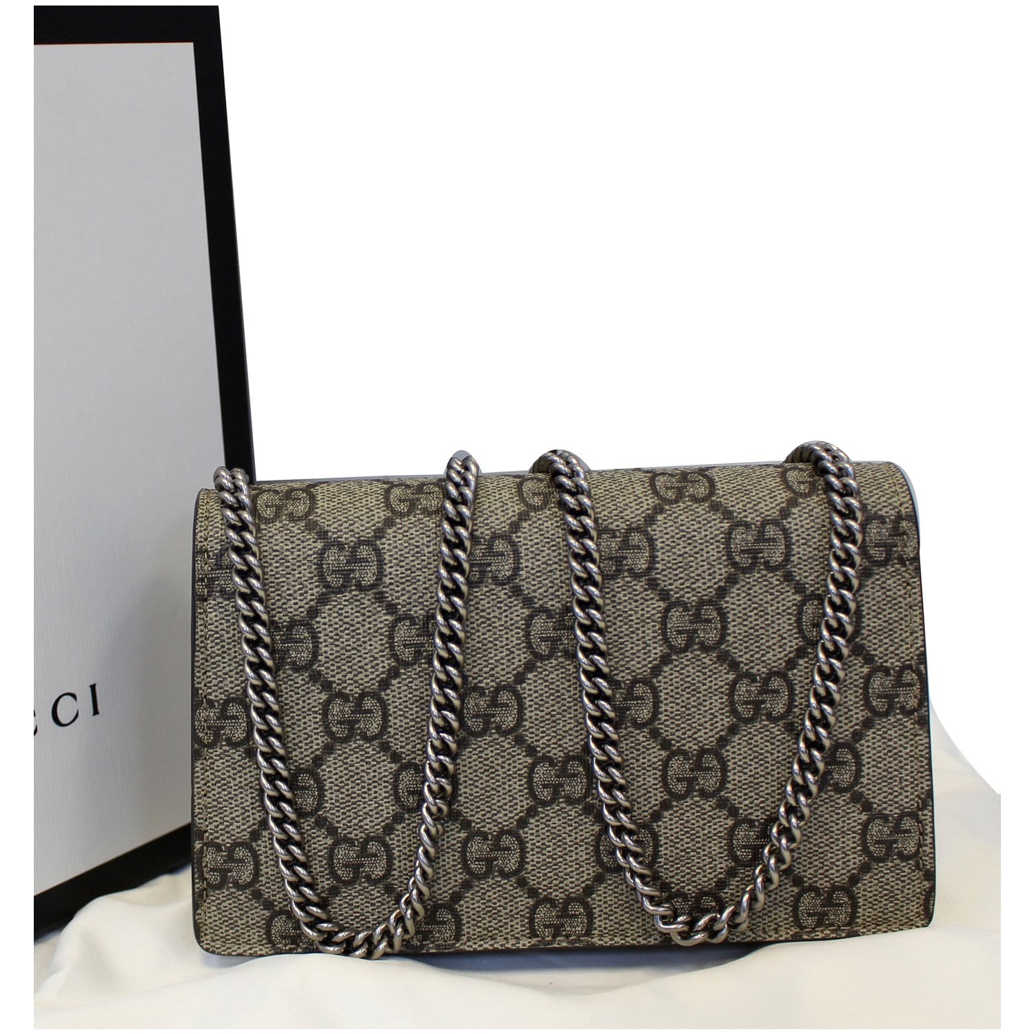Gucci Dionysus Super Mini Bag - Metallic - Shoulder Bags