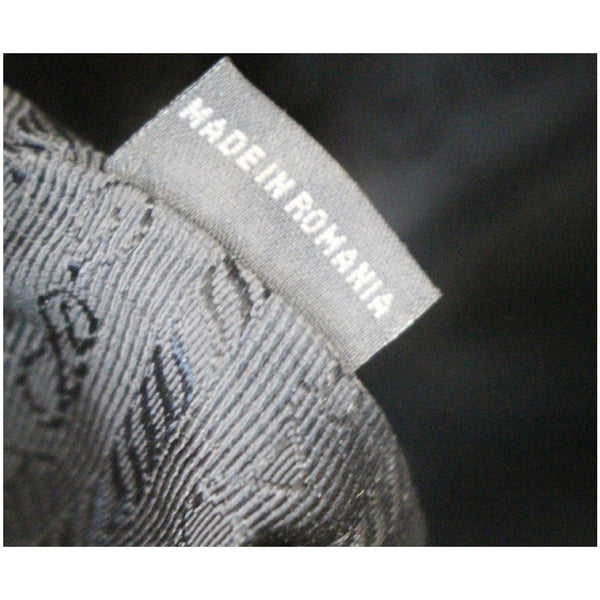 PRADA Small Daino Metallic Leather Tote Shoulder Bag Silver - Last Call