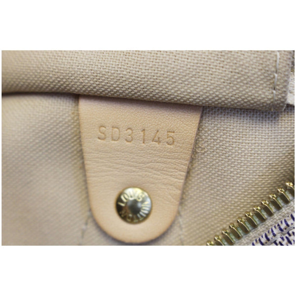 Louis Vuitton Speedy 35 Damier Azur Item Code Bag