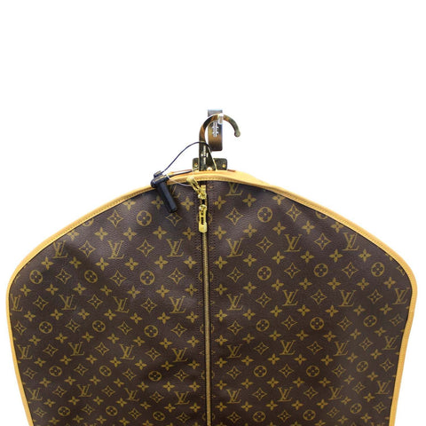 LOUIS VUITTON Monogram Canvas Garment Cover Bag Brown