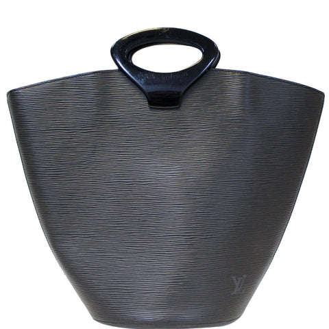 LOUIS VUITTON Noctambule Epi Leather Tote Bag Black