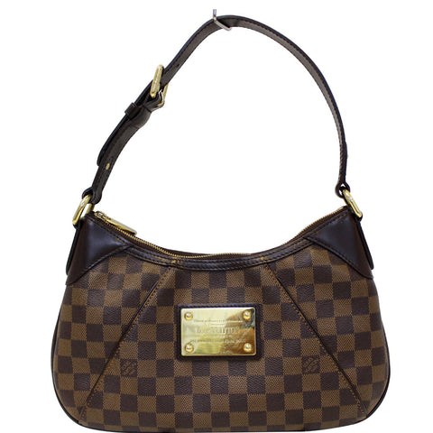 LOUIS VUITTON Thames PM Damier Ebene Shoulder Bag Brown - 20% OFF