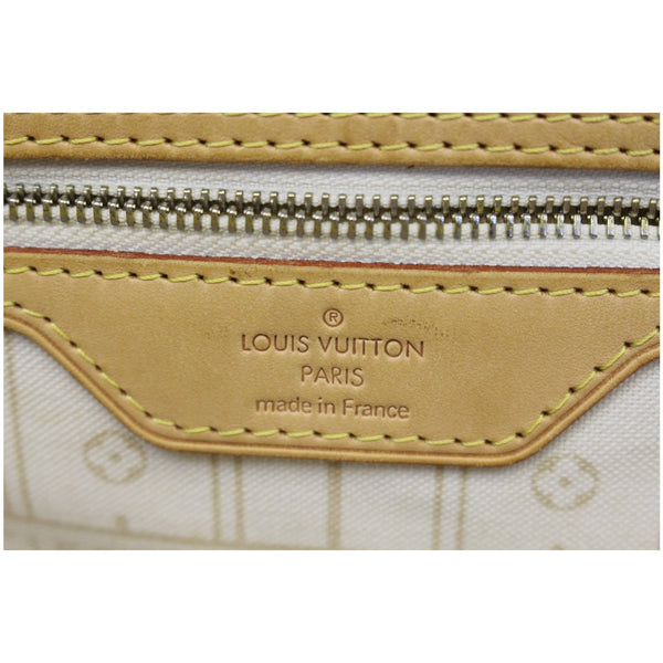 LOUIS VUITTON Neverfull GM Damier Azur Tote Shoulder Bag-US