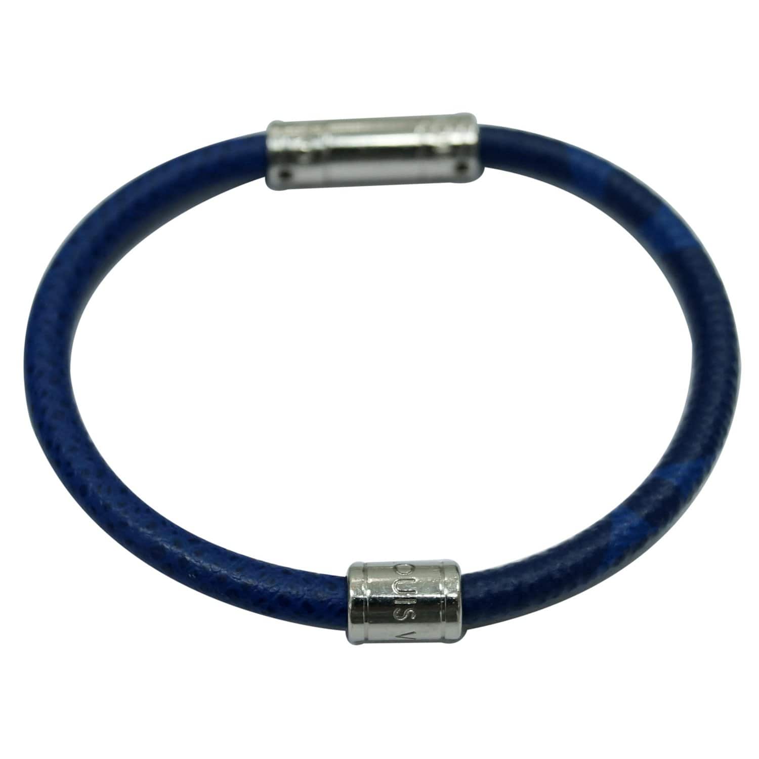 Louis Vuitton LV x YK Hang It Bracelet Turquoise Blue in Metal