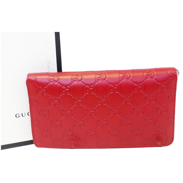 GUCCI Signature Continental Guccissima Zip-around Wallet-US