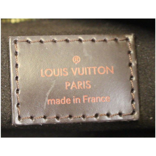 Louis Vuitton Portobello PM Damier Ebene Bag Logo