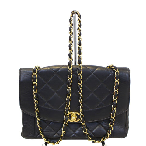 CHANEL Diana Classic Flap Quilted Leather Crossbody Bag