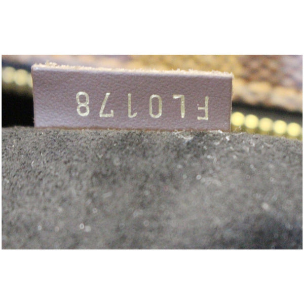 LOUIS VUITTON Jersey Damier Ebene Shoulder Bag Black