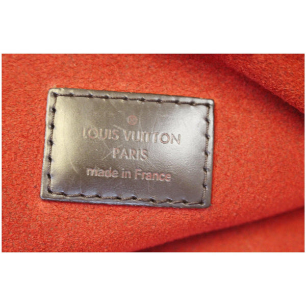 Louis Vuitton Damier Ebene Evora MM LV logo Bag