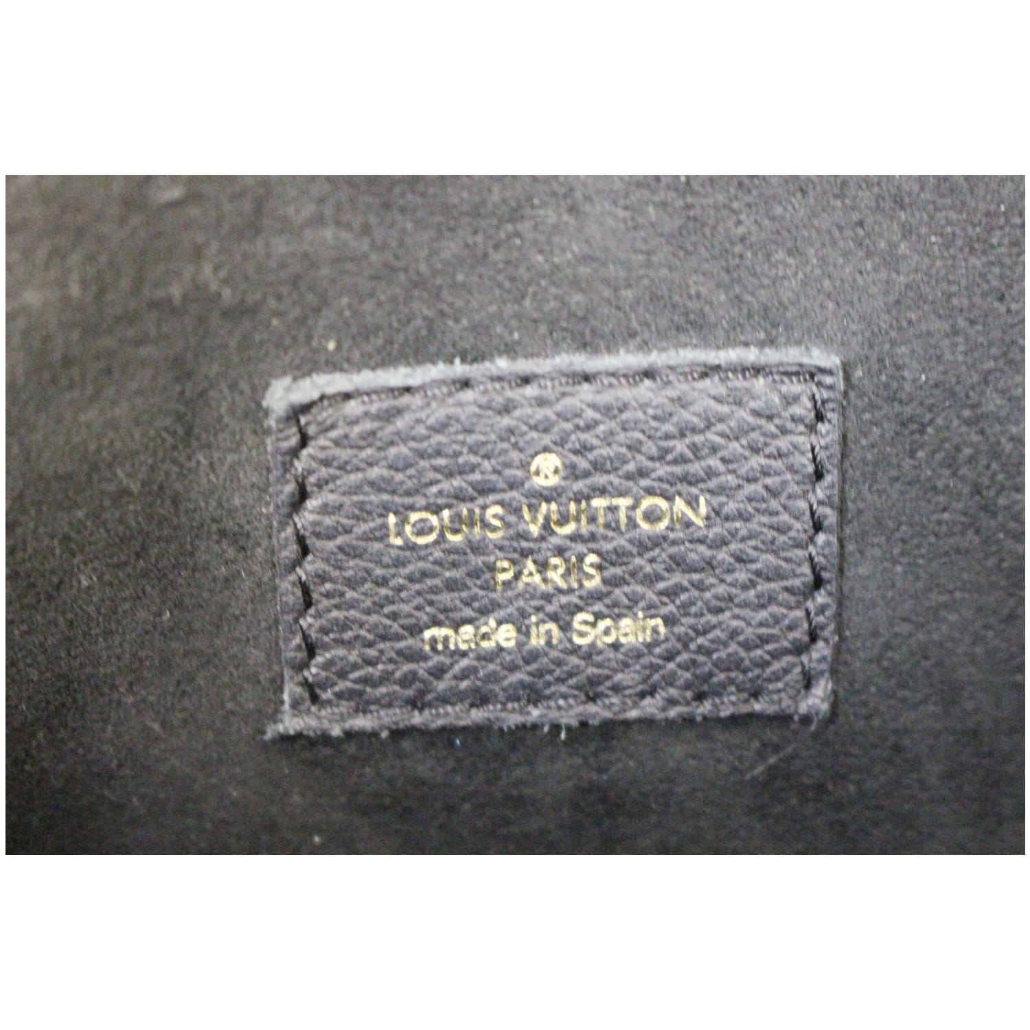 LOUIS VUITTON Victoire Monogram Canvas Crossbody Bag Black