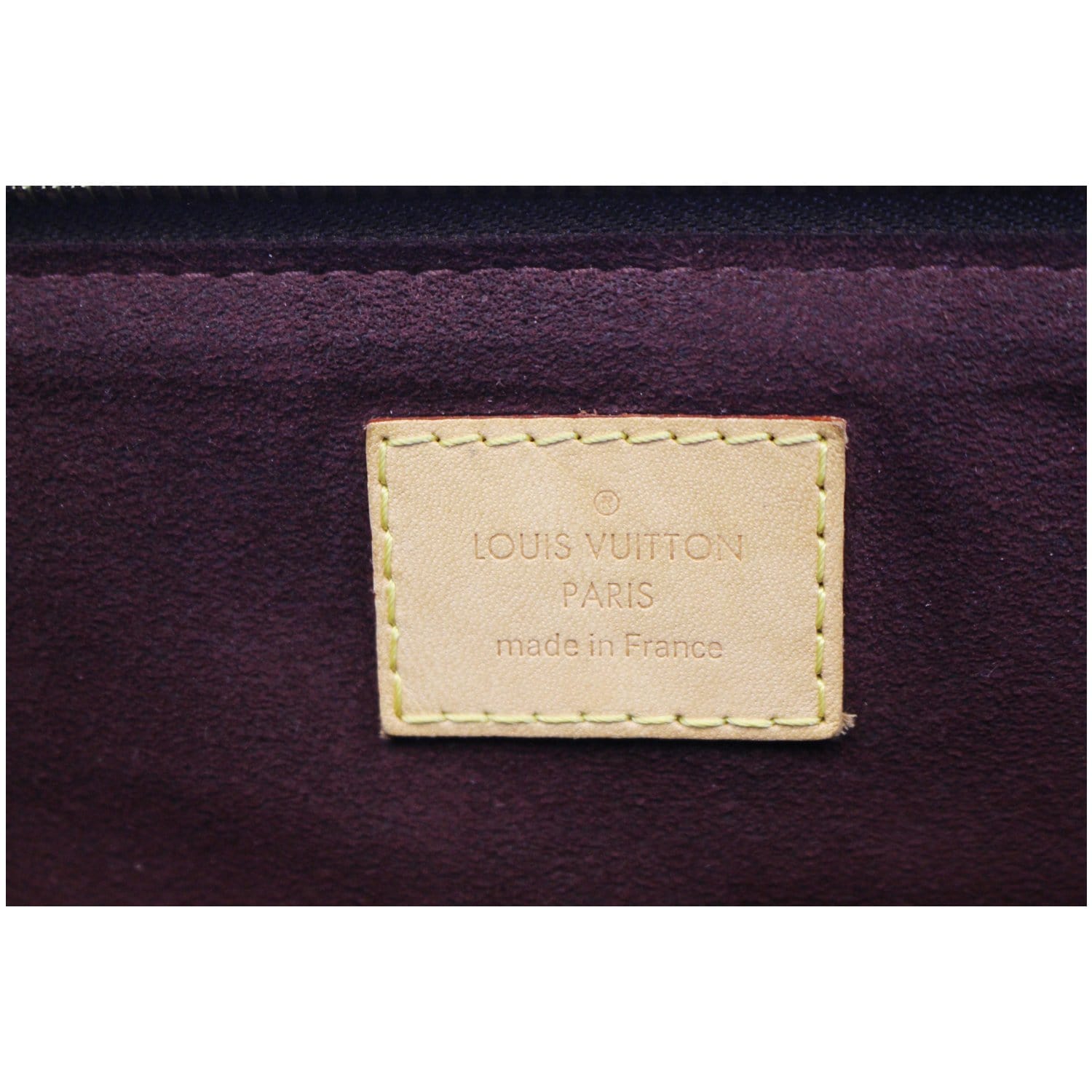 Louis Vuitton M51195 Estrela NM Red & Brown Monogram Canvas Tote