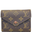 LOUIS VUITTON Victorine Monogram Canvas Wallet Brown