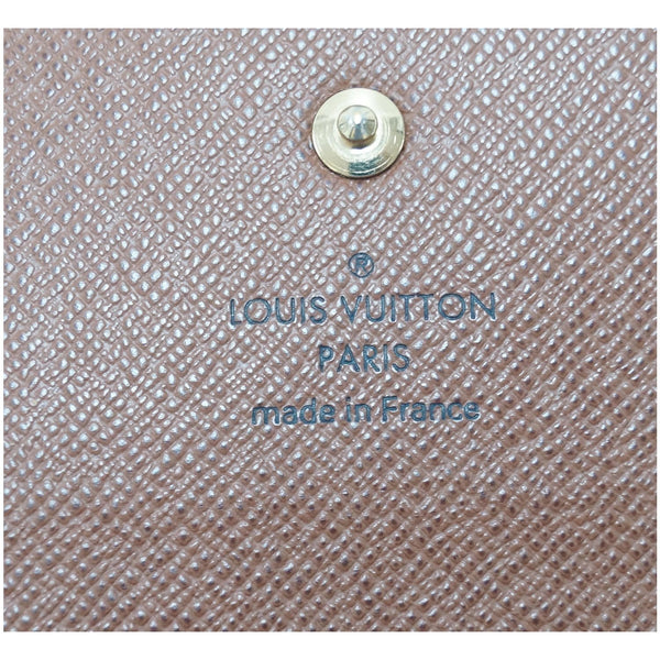 LOUIS VUITTON Porte Tresor International Monogram Canvas Wallet Brown-US